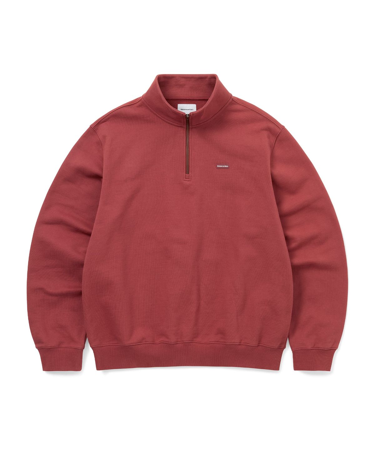 디스이즈네버댓(THISISNEVERTHAT) T.N.T. Classic HDP Half Zip Sweatshirt Garnet