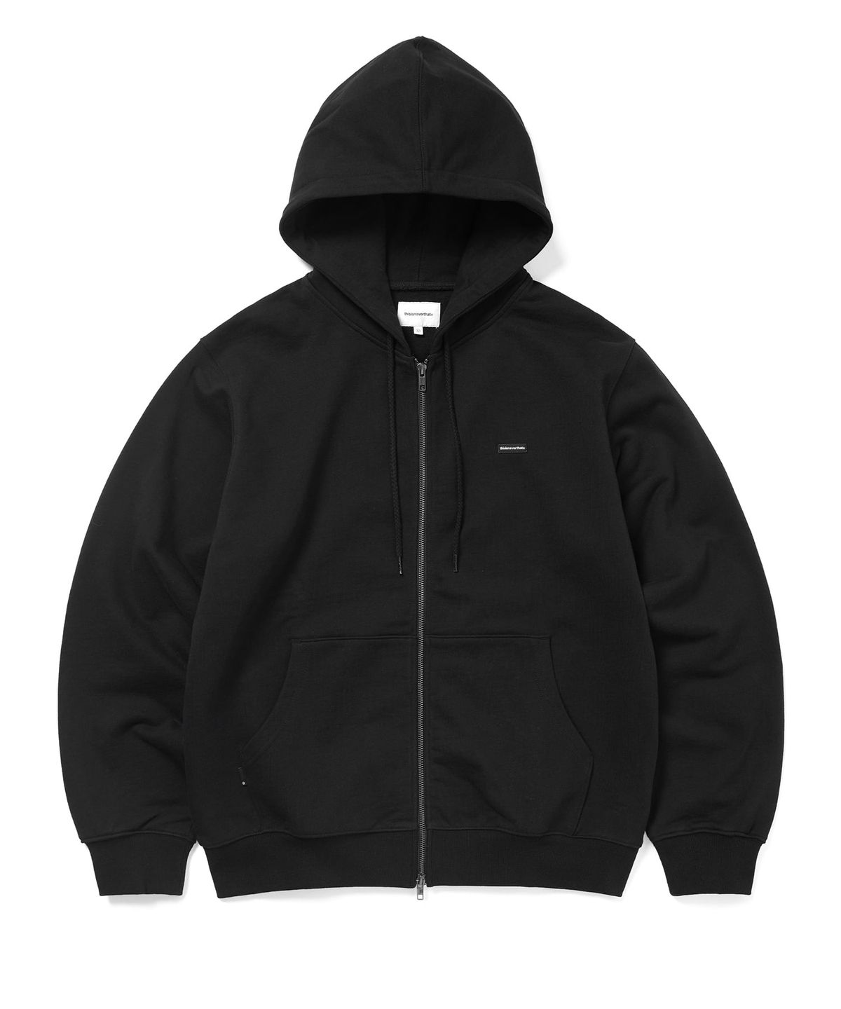 디스이즈네버댓(THISISNEVERTHAT) T.N.T. Classic HDP Zip Up Sweat Black