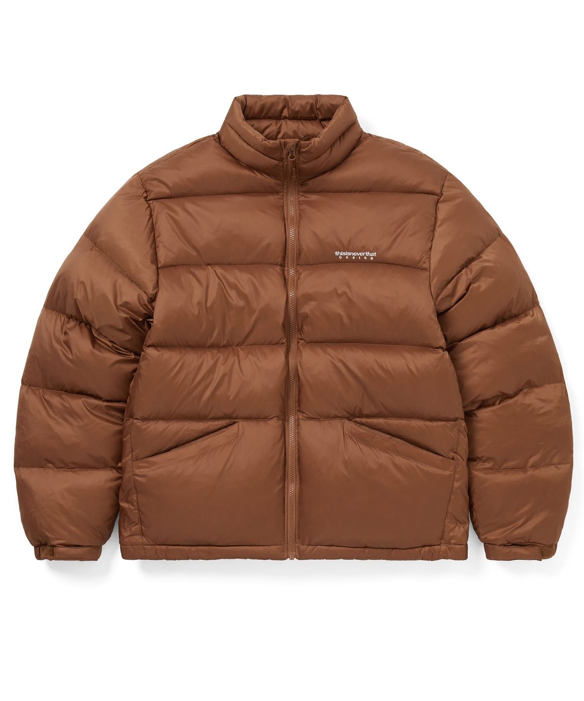 디스이즈네버댓(THISISNEVERTHAT) DSN Down Puffer Jacket Brown
