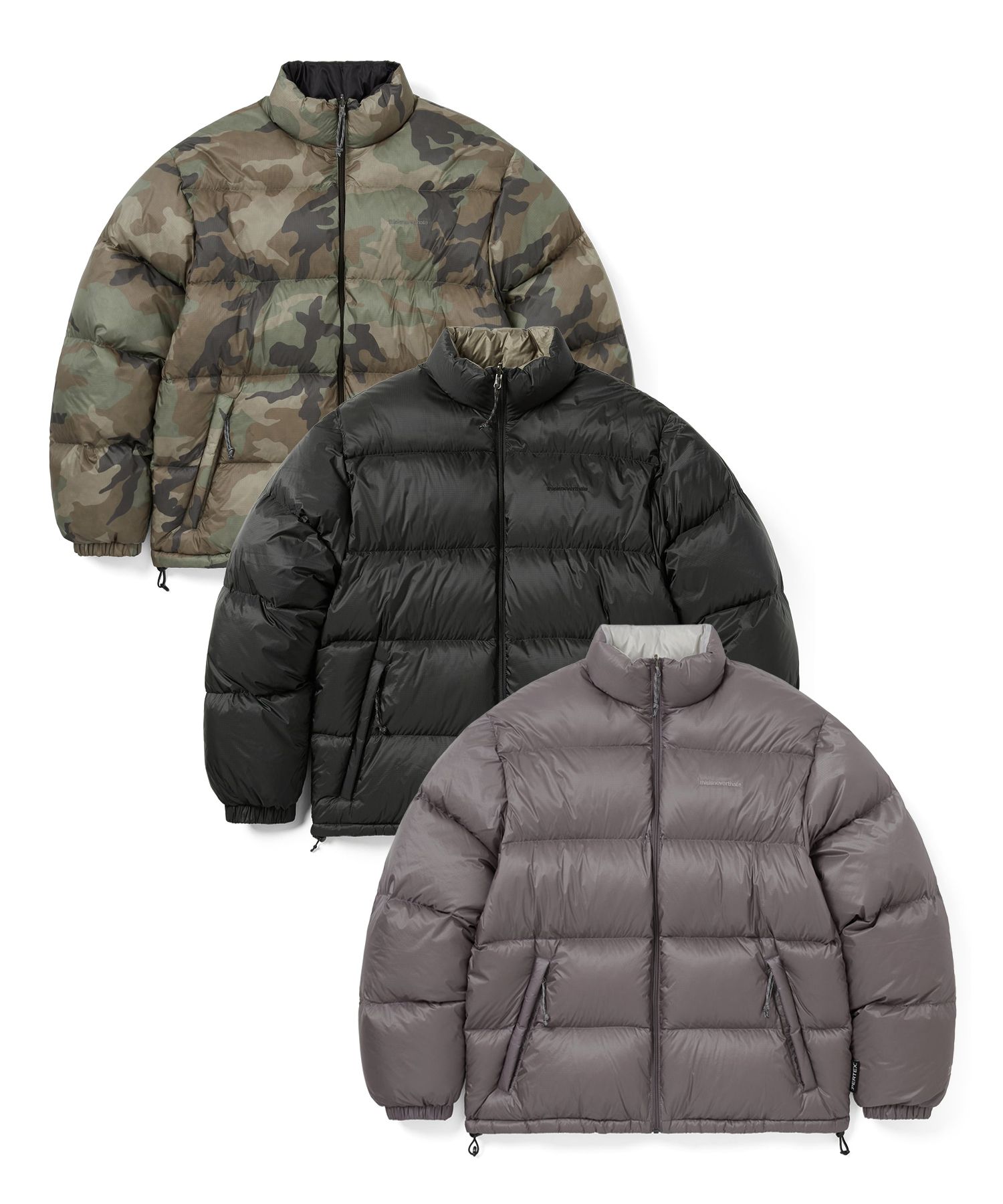 thisisneverthat 迷彩 定価25000で店舗で購入しました！ thisisneverthat DSN Down Puffer Jacket 4FT1365 (thisisneverthat