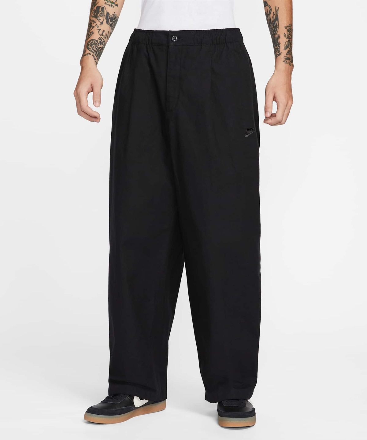 나이키(NIKE) 스포츠웨어 클럽 헤비웨이트 벌룬 팬츠 M - 블랙 / HV1424-010