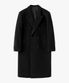 (우먼)울 100 롱 코트 블랙