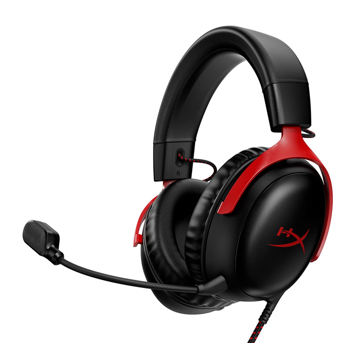 하이퍼엑스(HYPERX) 클라우드 3 유선 게이밍 헤드셋 (블랙/레드)