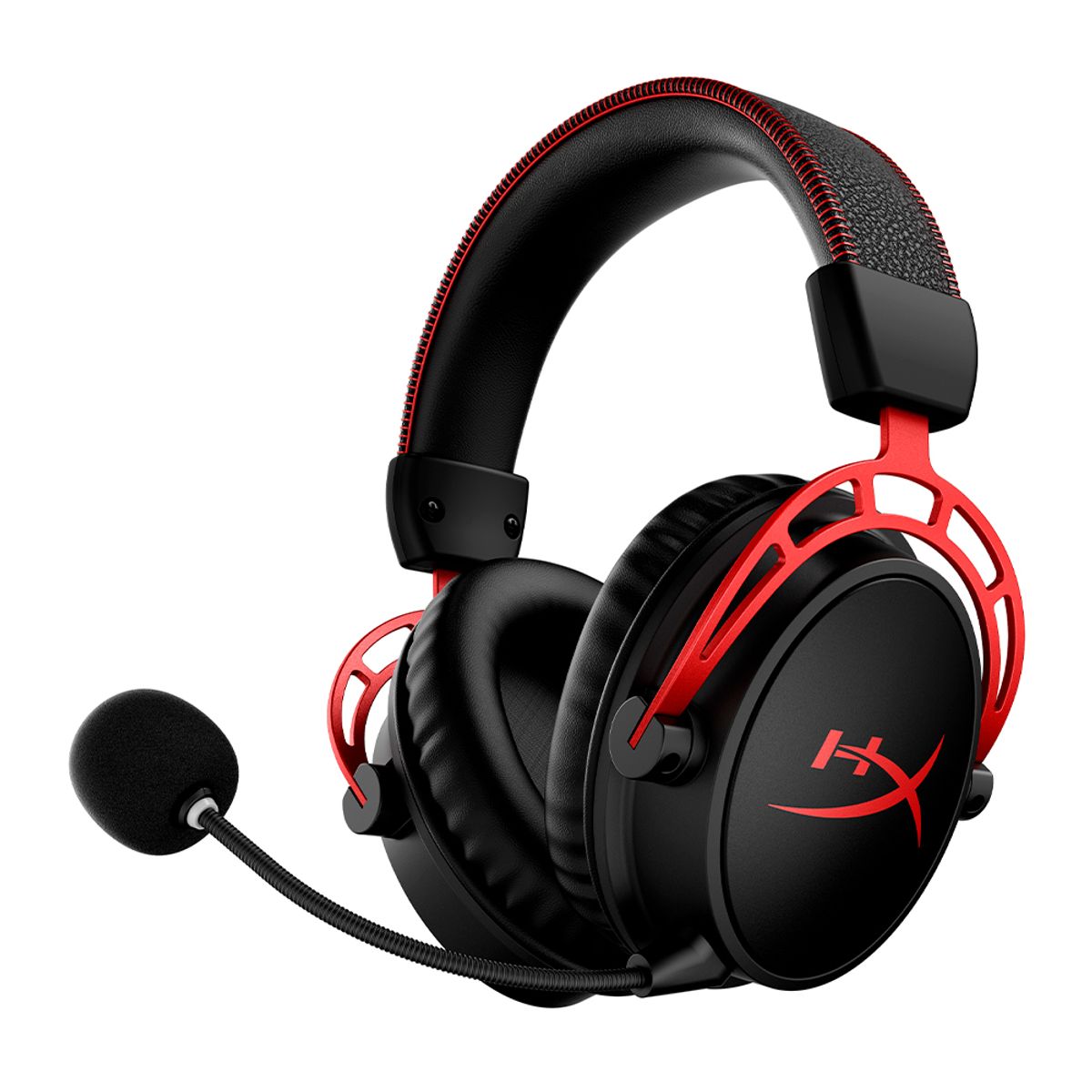 하이퍼엑스(HYPERX) 클라우드 알파 무선 게이밍 헤드셋 (블랙/레드)