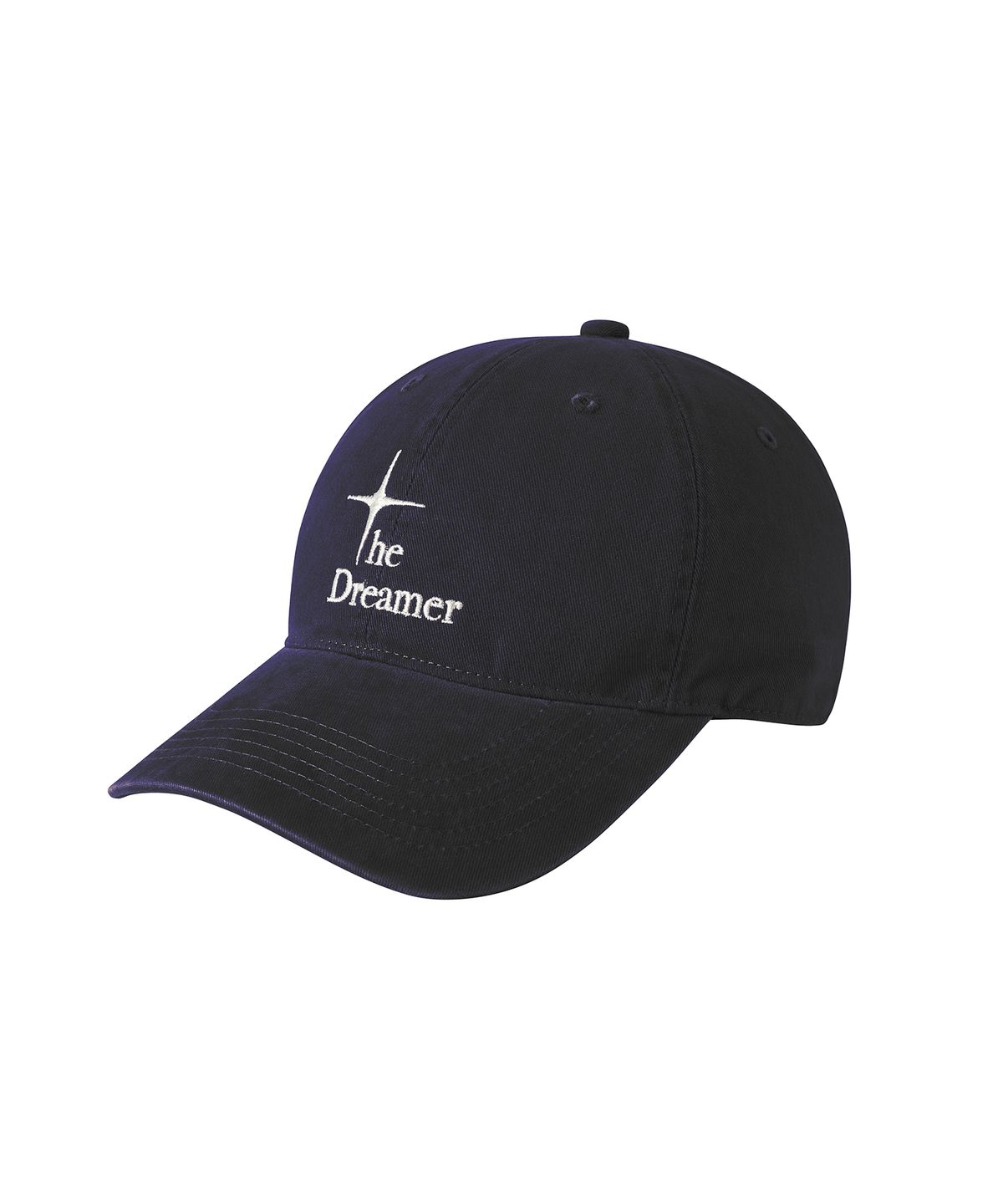 드리머(DREEMR) Washed Casual Logo Ball Cap - Navy