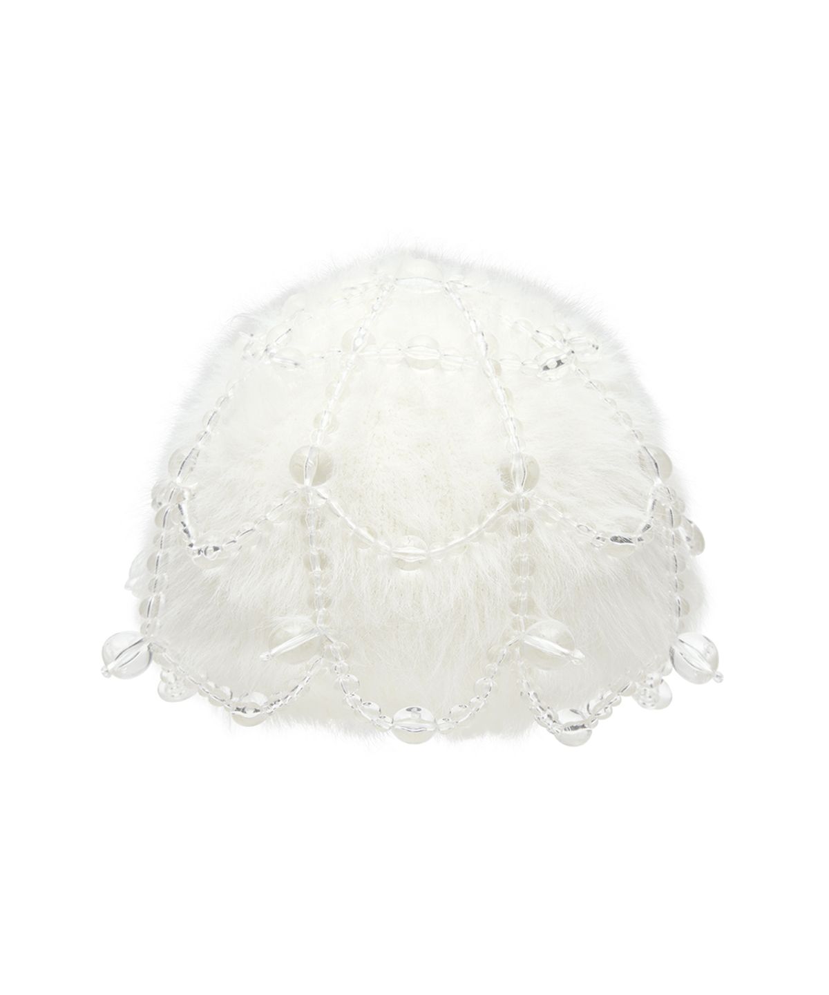 락피쉬웨더웨어(ROCKFISH WEATHERWEAR) [X SUSAN FANG] FURRY BUBBLE HAT - WHITE