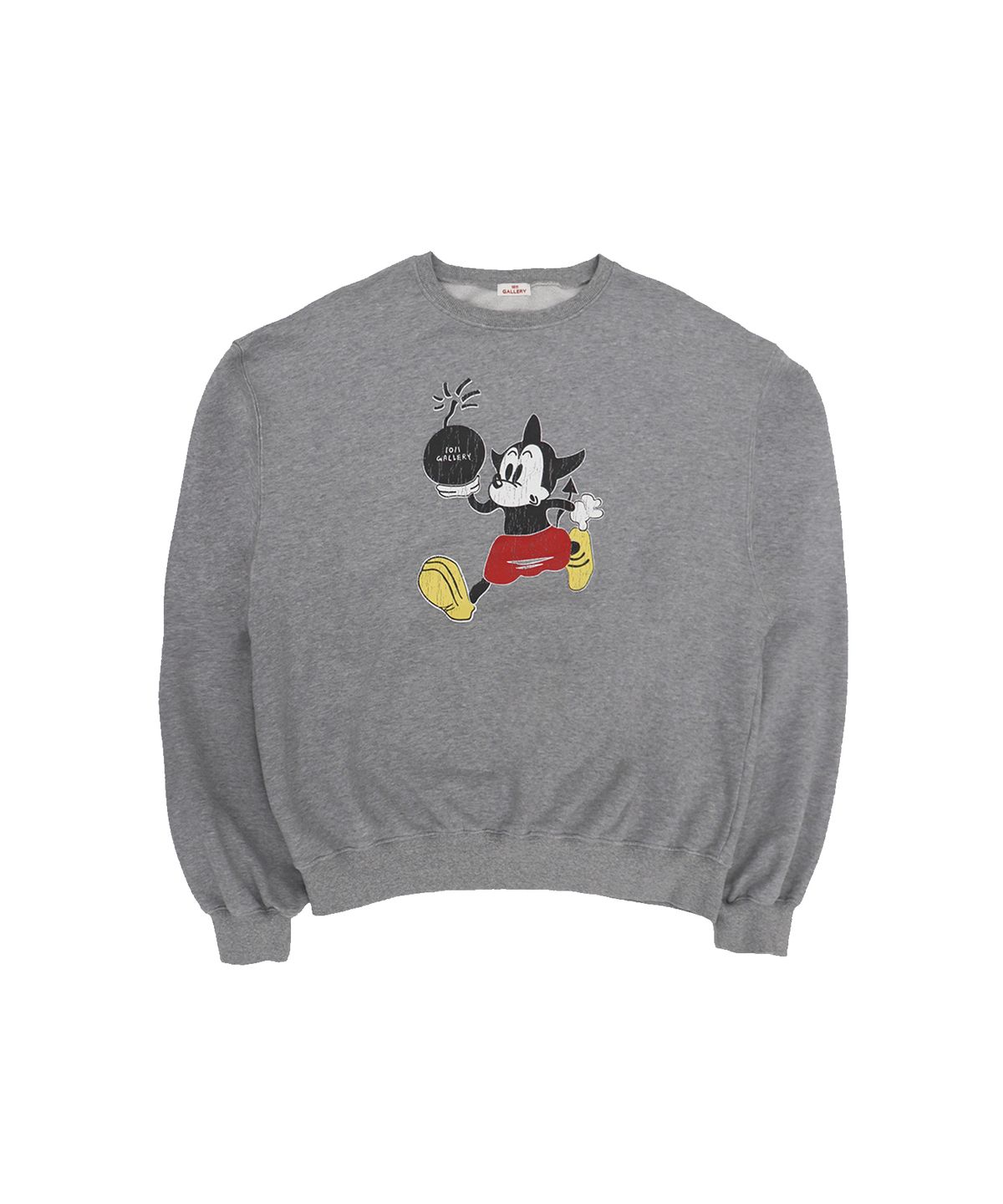 1011갤러리(1011 GALLERY) Gallery Mickey Sweatshirts - Gray