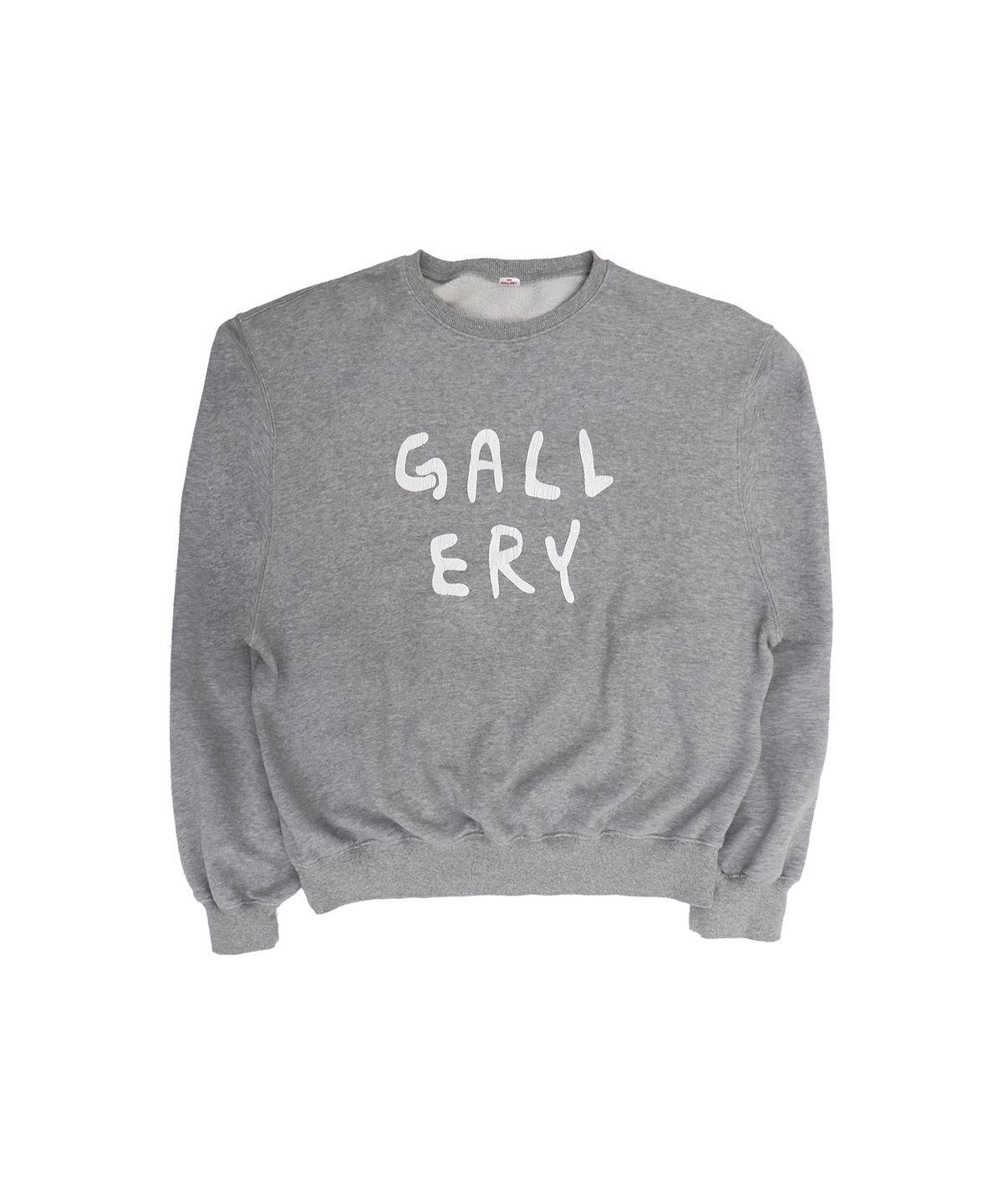 1011갤러리(1011 GALLERY) Gallery Logo Washed Sweatshirts  - Gray
