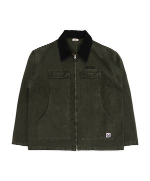 Gallery Twill Work Jacket - Washed Khaki