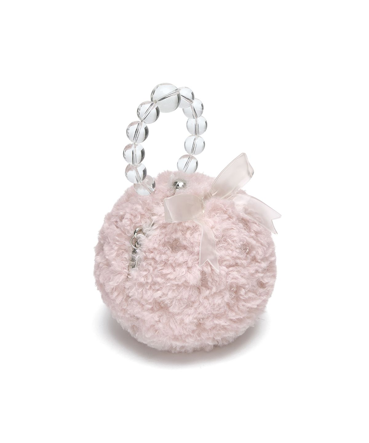 락피쉬웨더웨어(ROCKFISH WEATHERWEAR) [X SUSAN FANG] FURRY BUBBLE BOW BAG - PINK