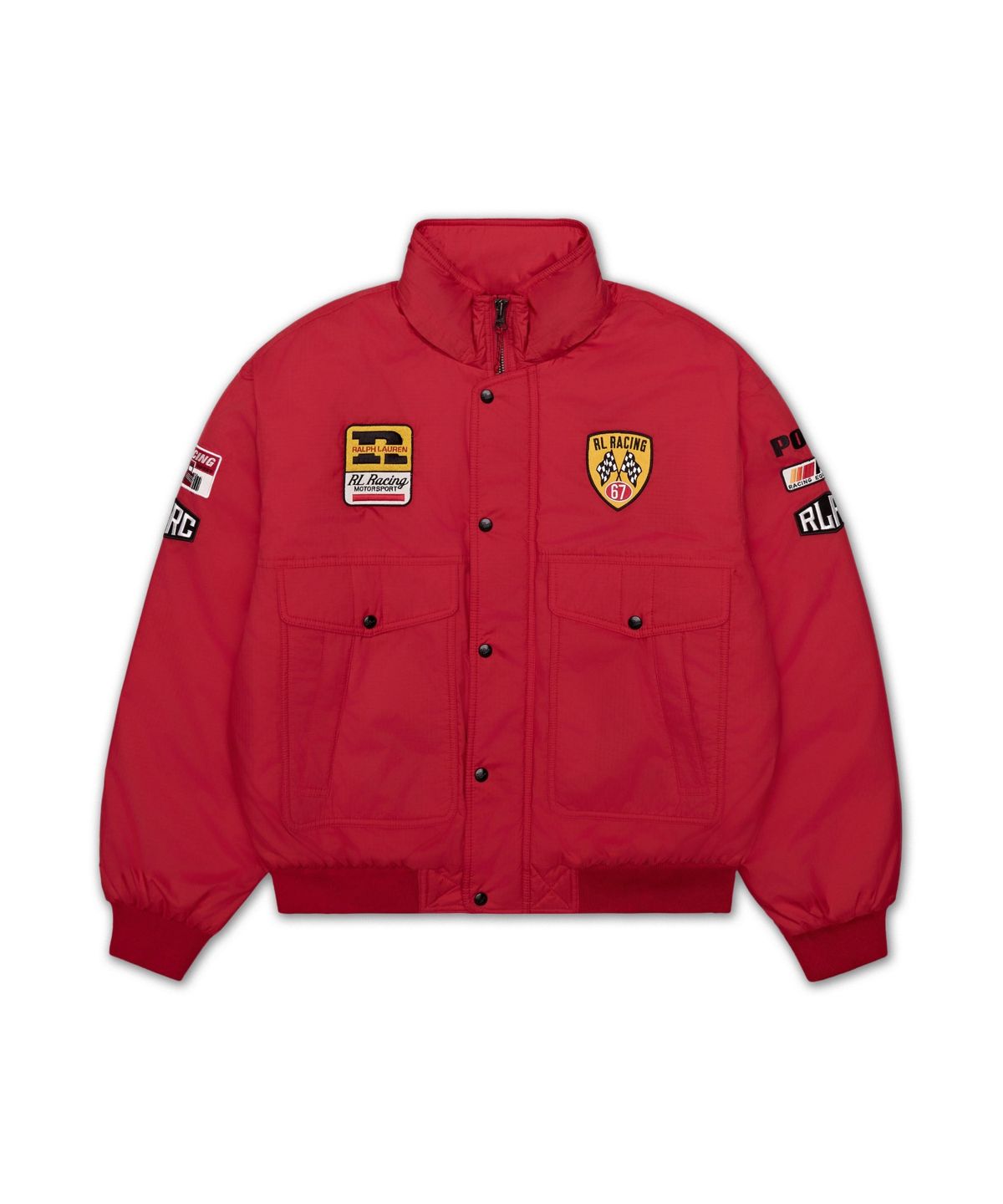 폴로 랄프 로렌(POLO RALPH LAUREN) 레이싱 재킷-레드