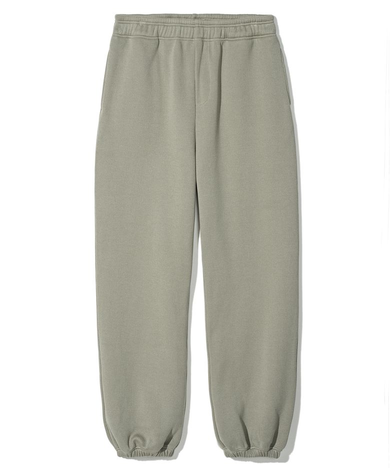 [기모] 니트 조거 팬츠 데저트