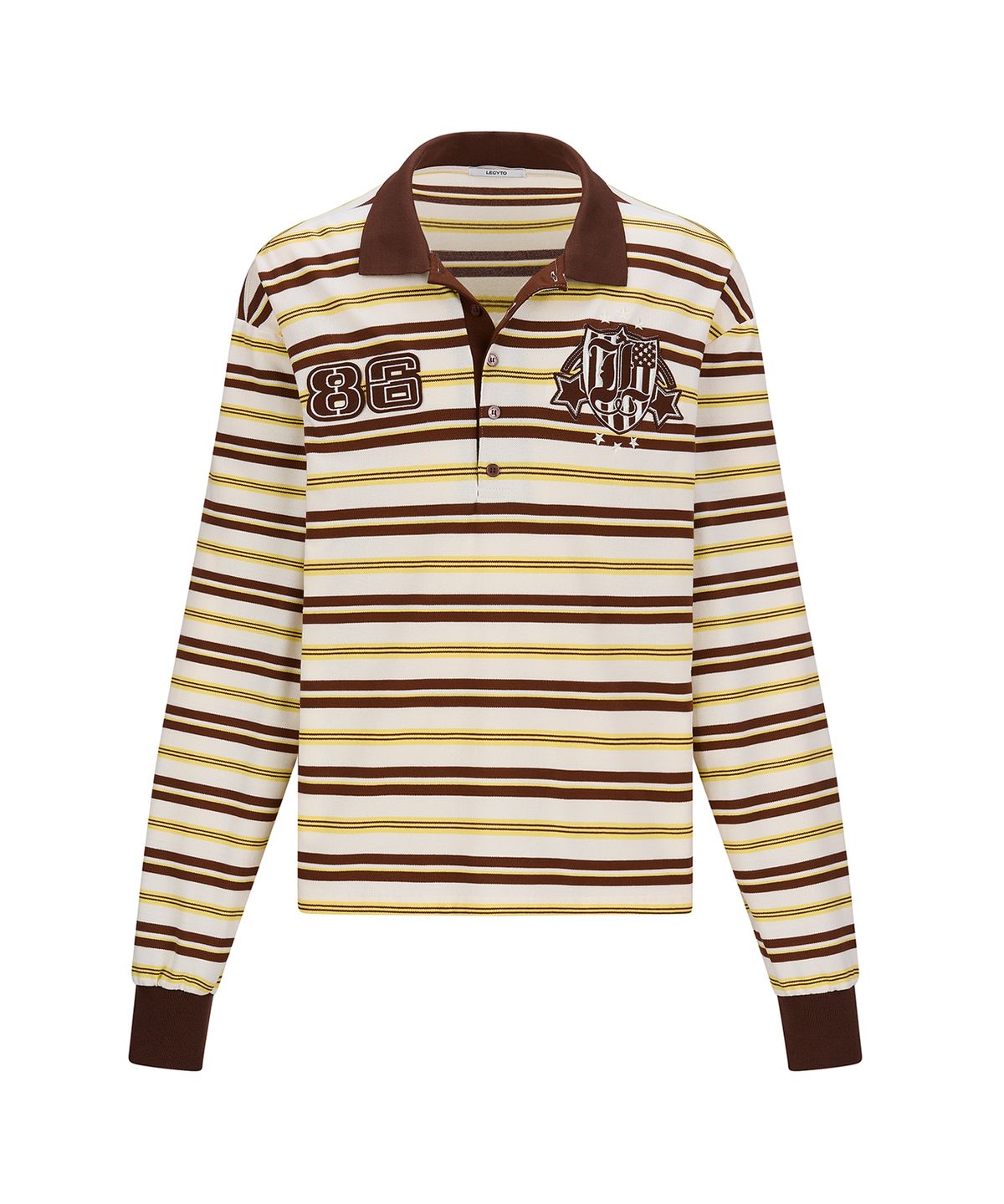 레씨토(LECYTO) 86 Rugby Strip PK_[Brown]