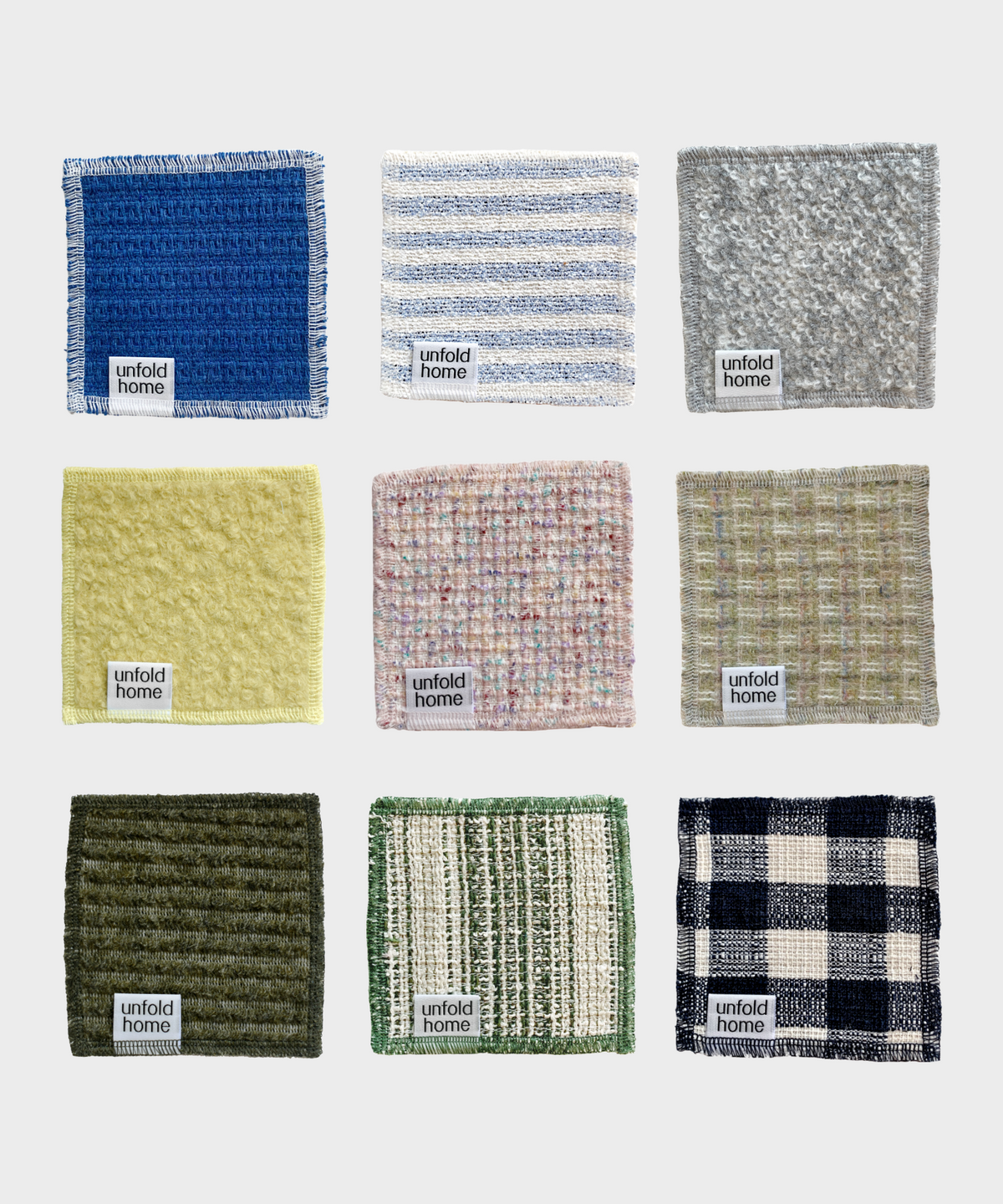 언폴드(UNFOLD) 컵 코스터 1P 골라담기 (26colors)