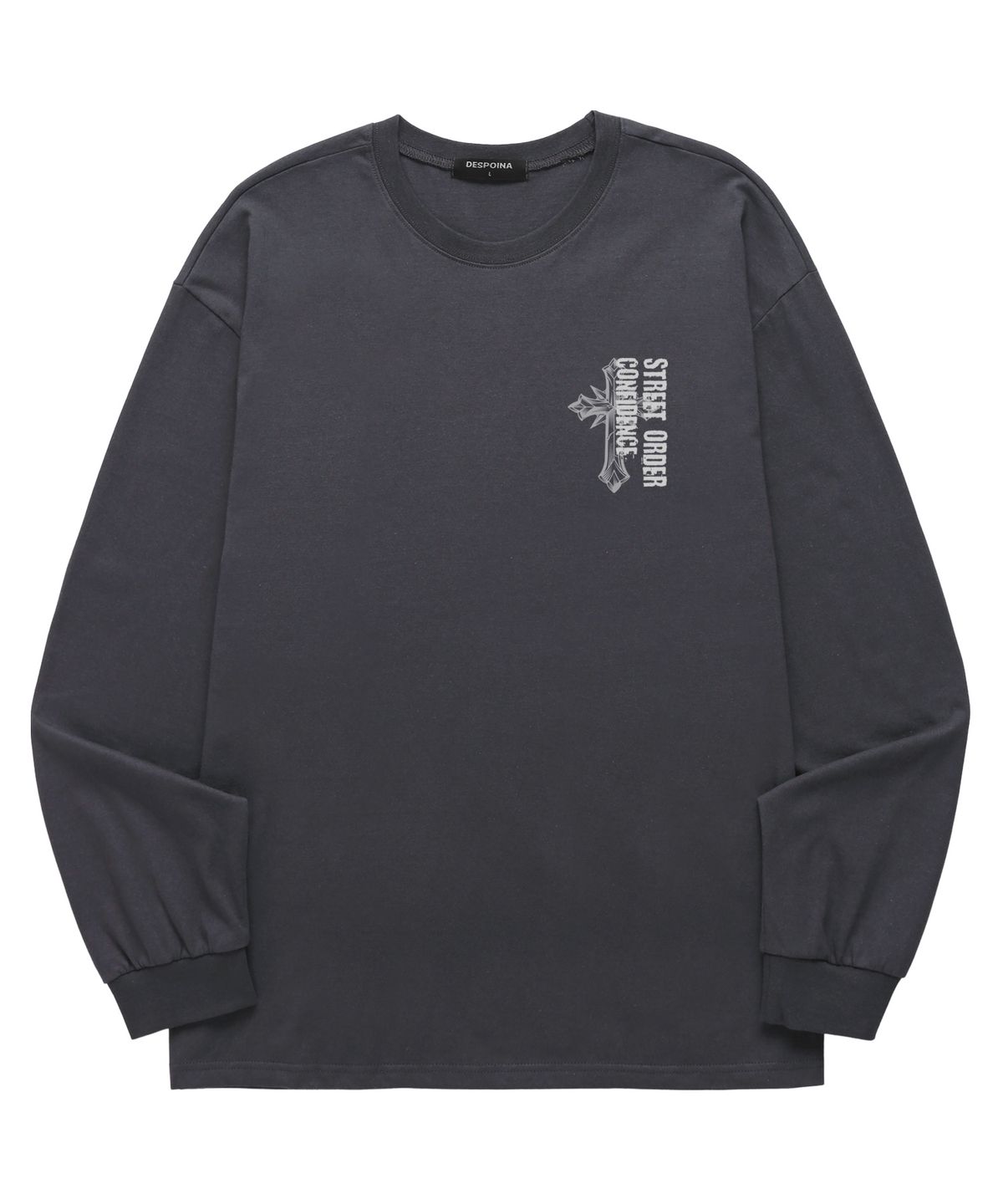 밴웍스(VANNWORKS) MINI CONFIDENCE 롱슬리브 (VLS0215) 차콜