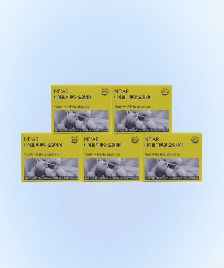 [5box] 피쿠알 오일케어 70일분