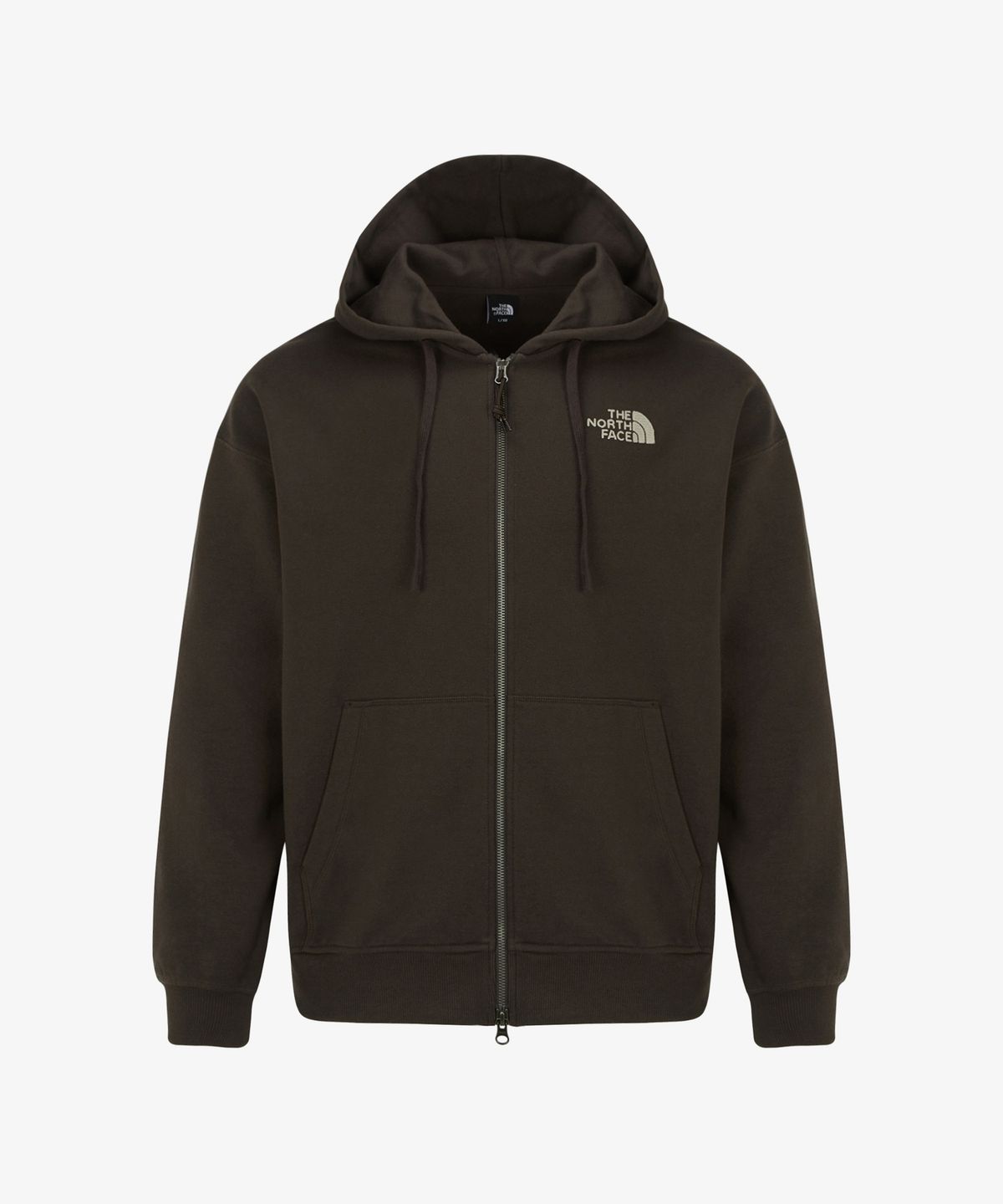 노스페이스(THE NORTH FACE) NM5PR51B 남성 멜튼 후드 집업 BROWN