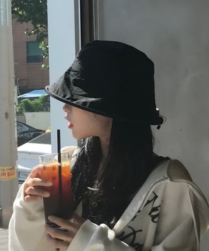 플립 버킷햇, 양면 폴딩형