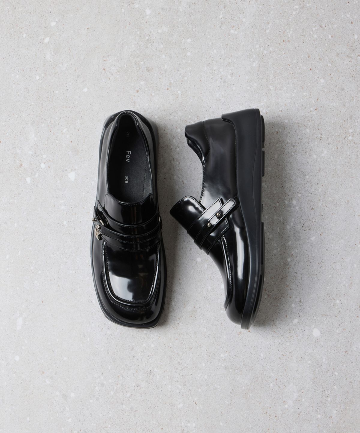 슈콤마보니(SUECOMMA BONNIE) Fev_Young muze loafer(black)_DE4DA25508BLK
