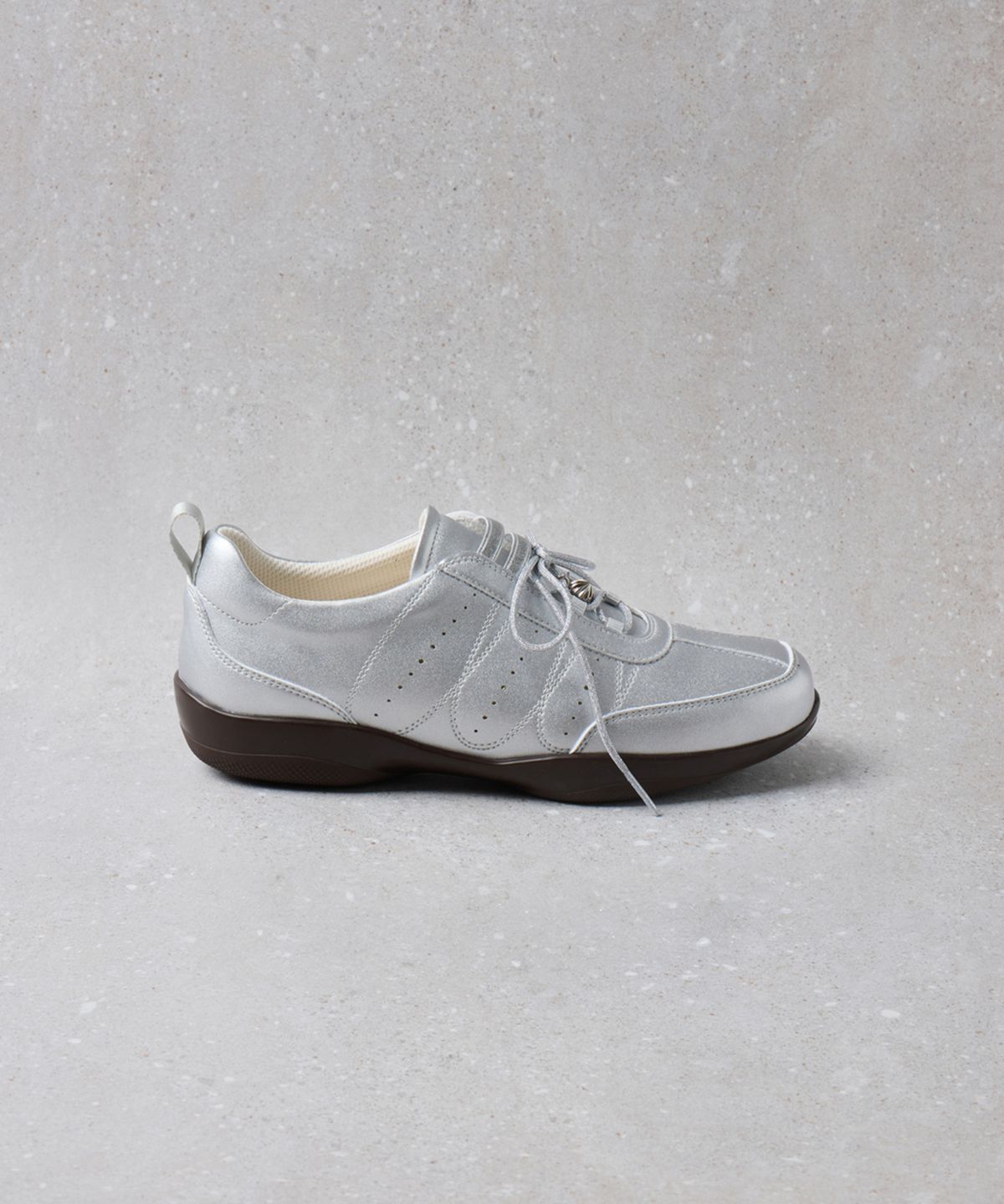 슈콤마보니(SUECOMMA BONNIE) Fev_Foil Sneakers(silver)_DE4DA25512SVX