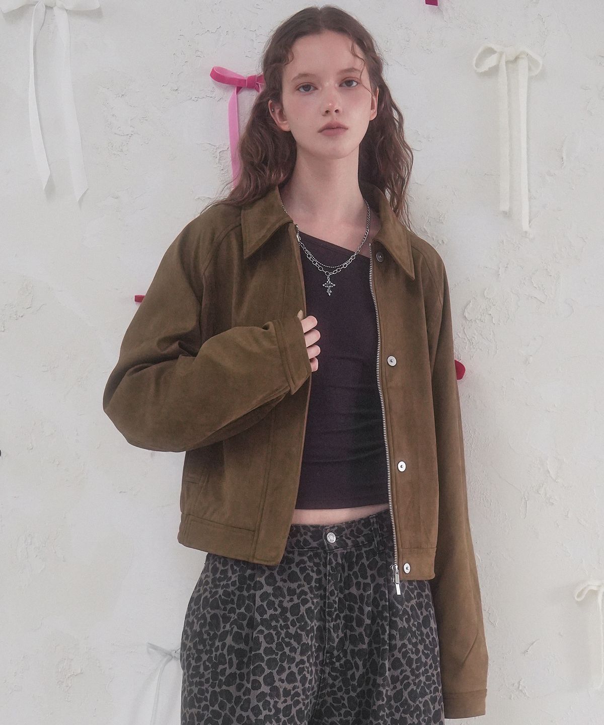 비바셔스(VIVACIOUS) Muse Jacket BROWN