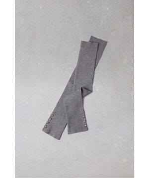Fev_Button leg warmer(grey)_DFLAA25509GRY