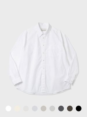 코튼 타입라이터 컴포트 셔츠 (9 colors)