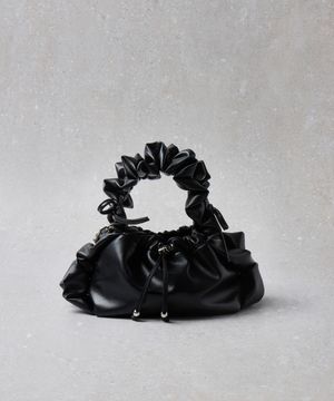 Fev_Ruffle bag _small(black)_DFBAA25502BLK