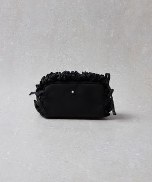 Fev_Ruffle tiny bag(black)_DFBAA25503BLK