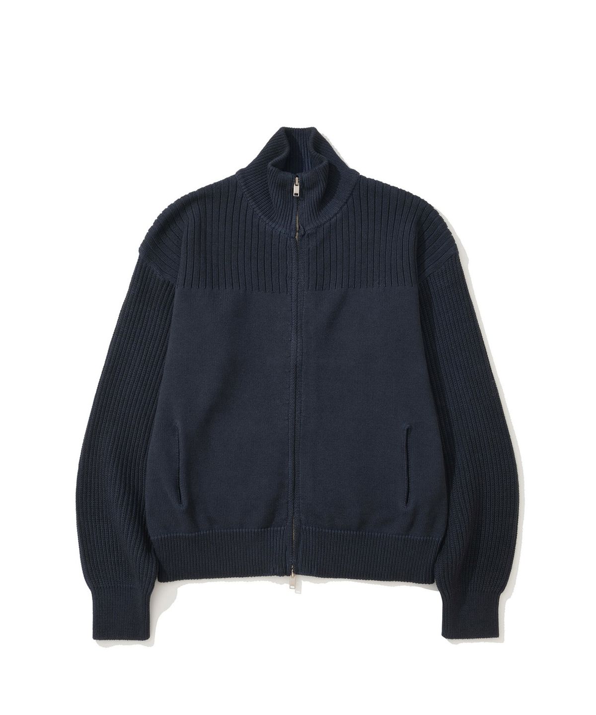 시도(SIIIIDO) RACHMAN LUNA DYED ZIP-UP CARDIGAN #1
