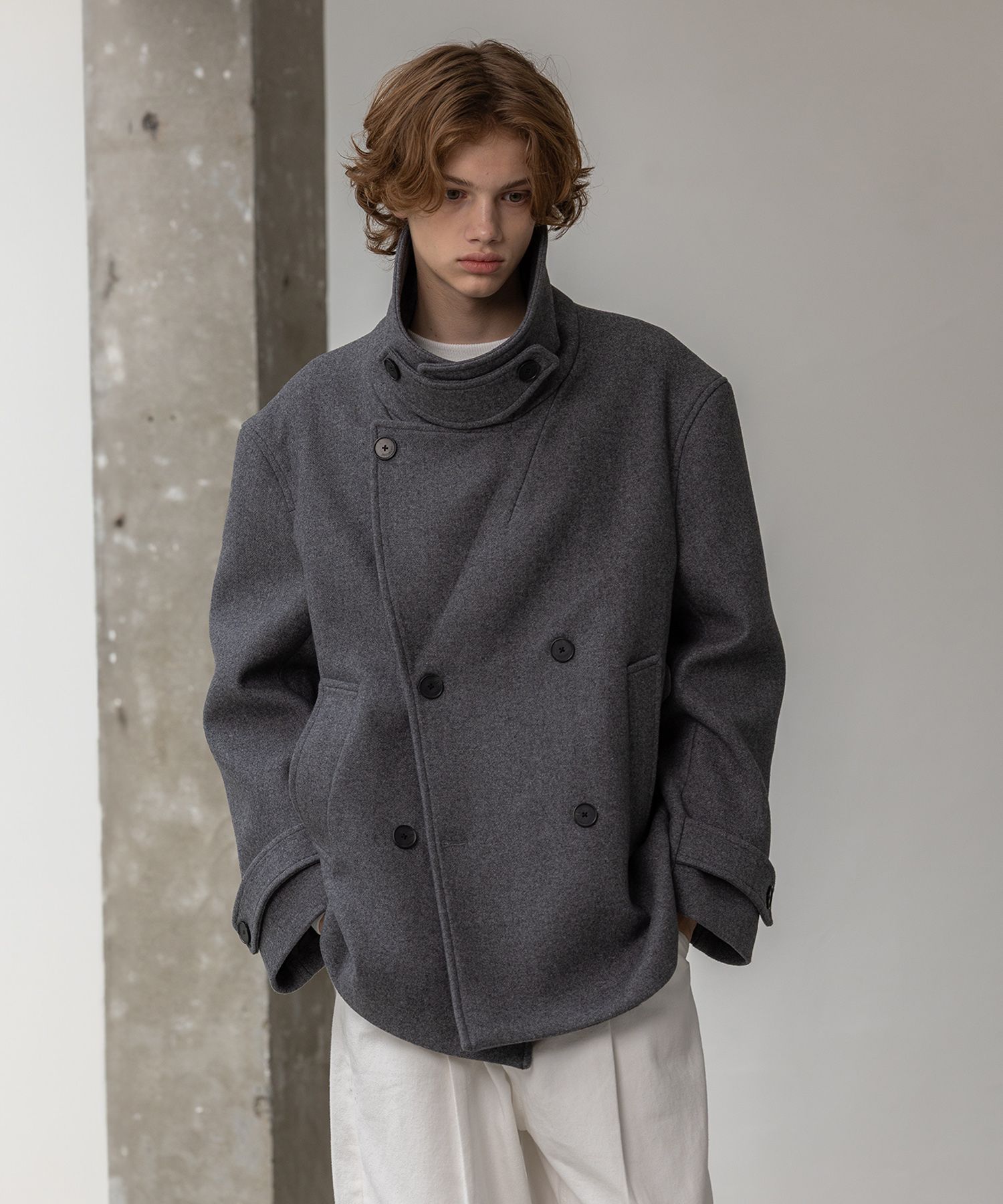 DECOROSO Coated Denim Jacket DECOROSO coated denim jacket 2