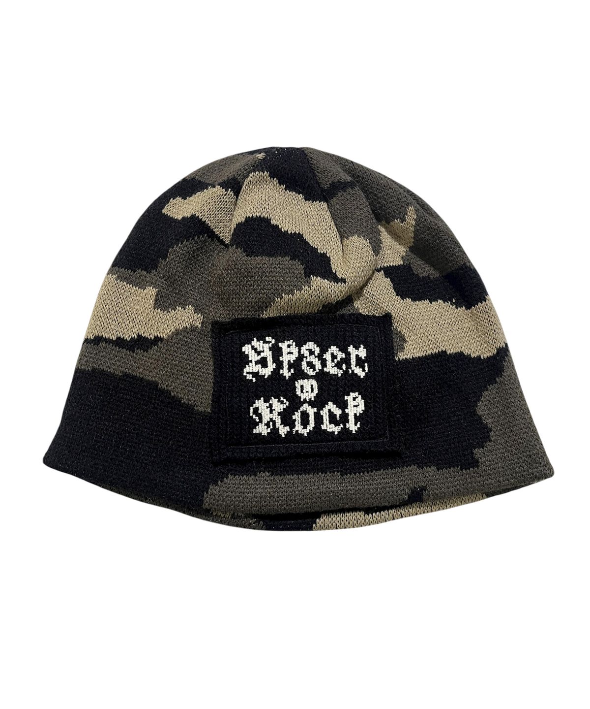 스케이터락(SK8ER ROCK) Camouflage Jacquard Beanie ((multi))