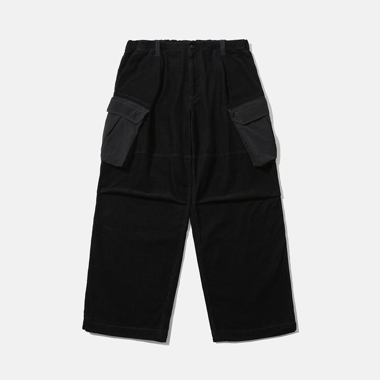[AW25] PCS COMBAT CORDUROY PANTS / BLACK