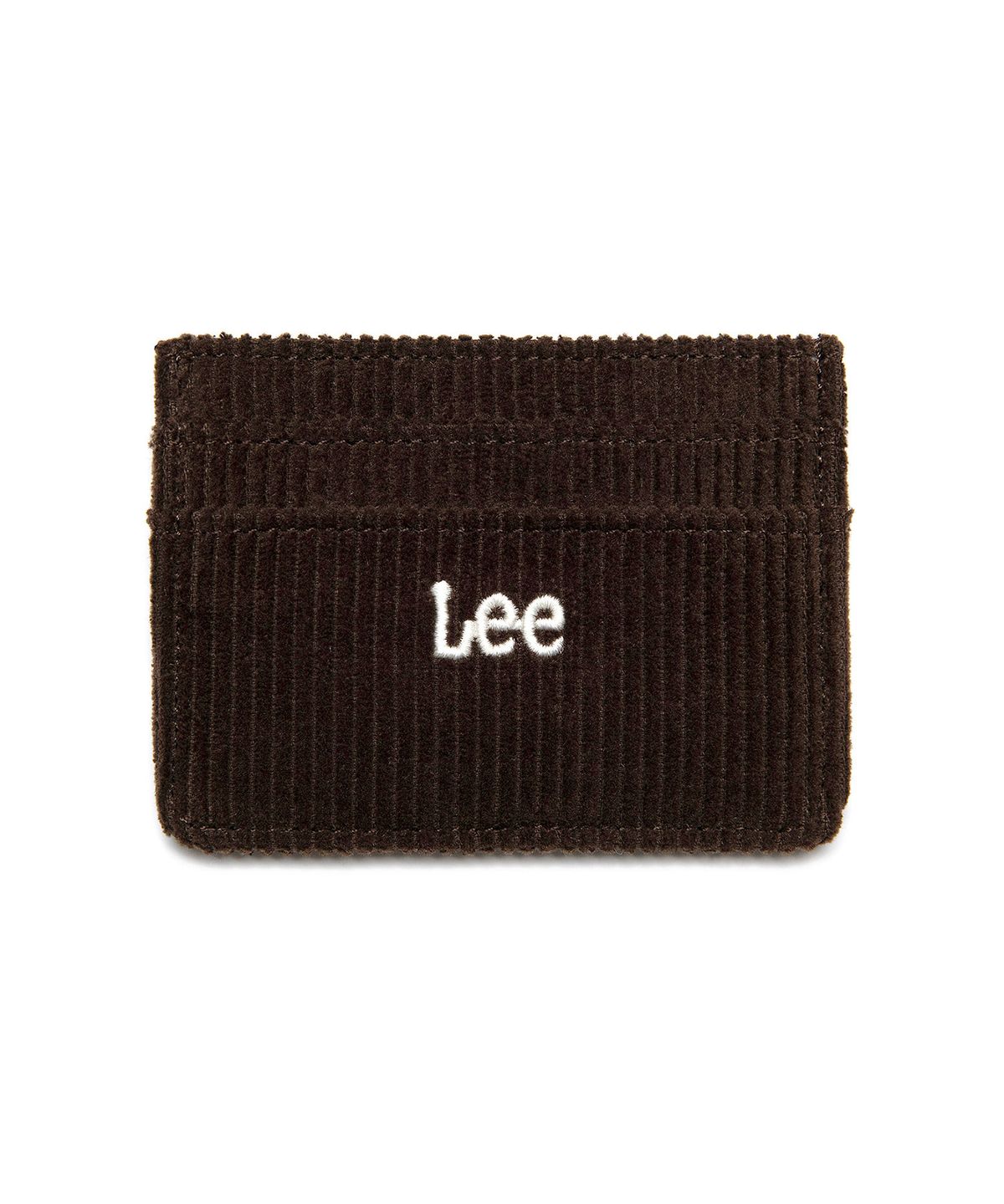 리(LEE) 코듀로이 카드 홀더 브라운