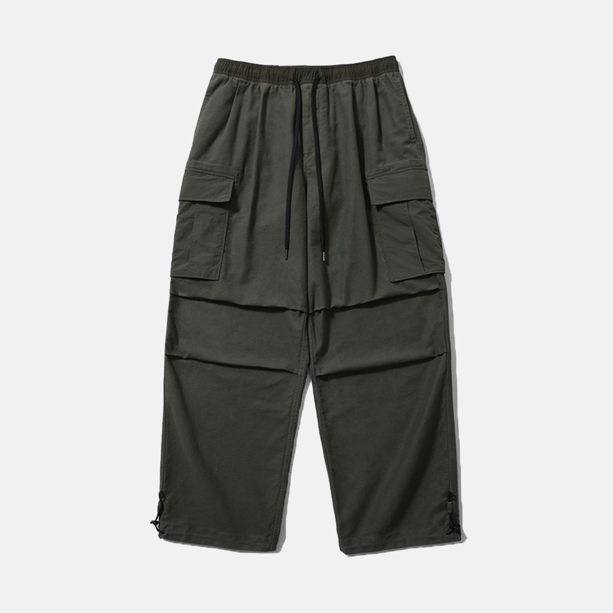 모이프(MOIF) [AW25] OVER MIL 6P BRUSHED PANTS / OLIVE