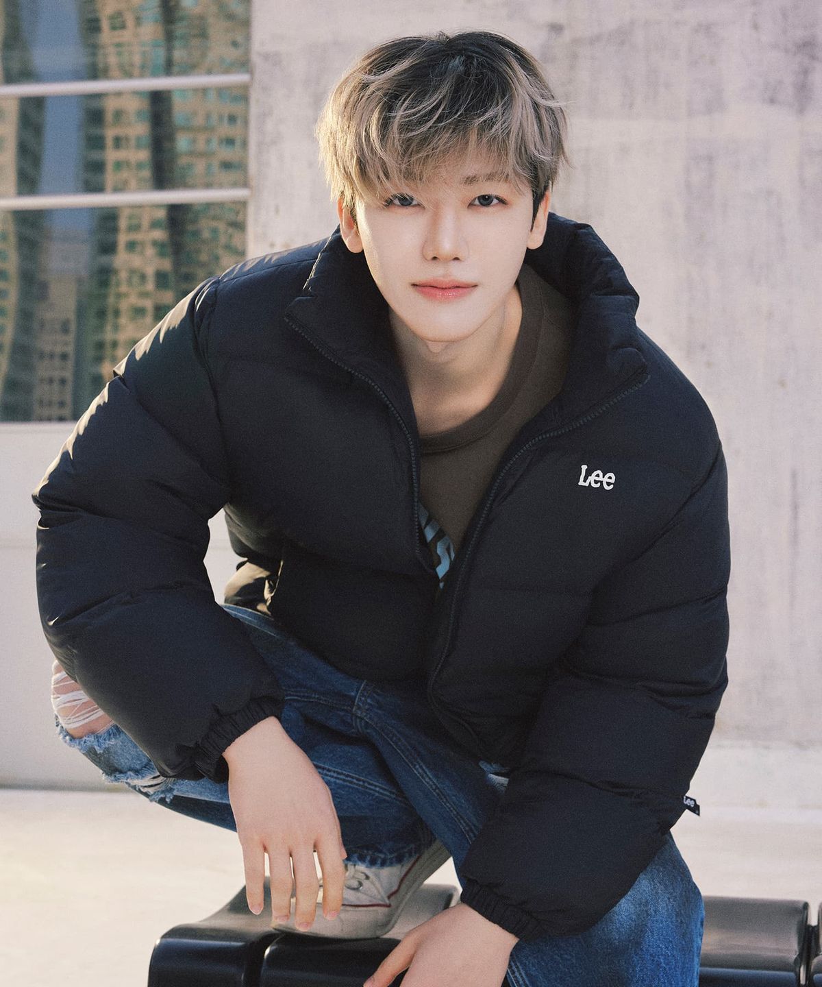 리(LEE) 어센틱 다운 블랙