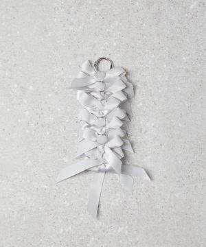 Fev Ribbon brooch large(silver) DFAAA25507SVX