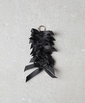 Fev Ribbon brooch large(black) DFAAA25507BLK