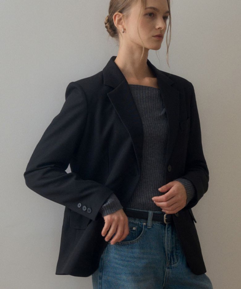 BENIE TAILORED JACKET_BLACK