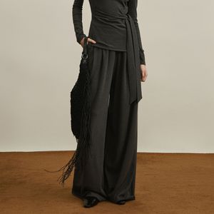 YY_High-waisted pants