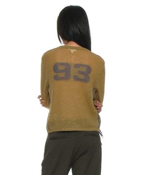 93 자카드 쉬어 니트 가디건_베이지