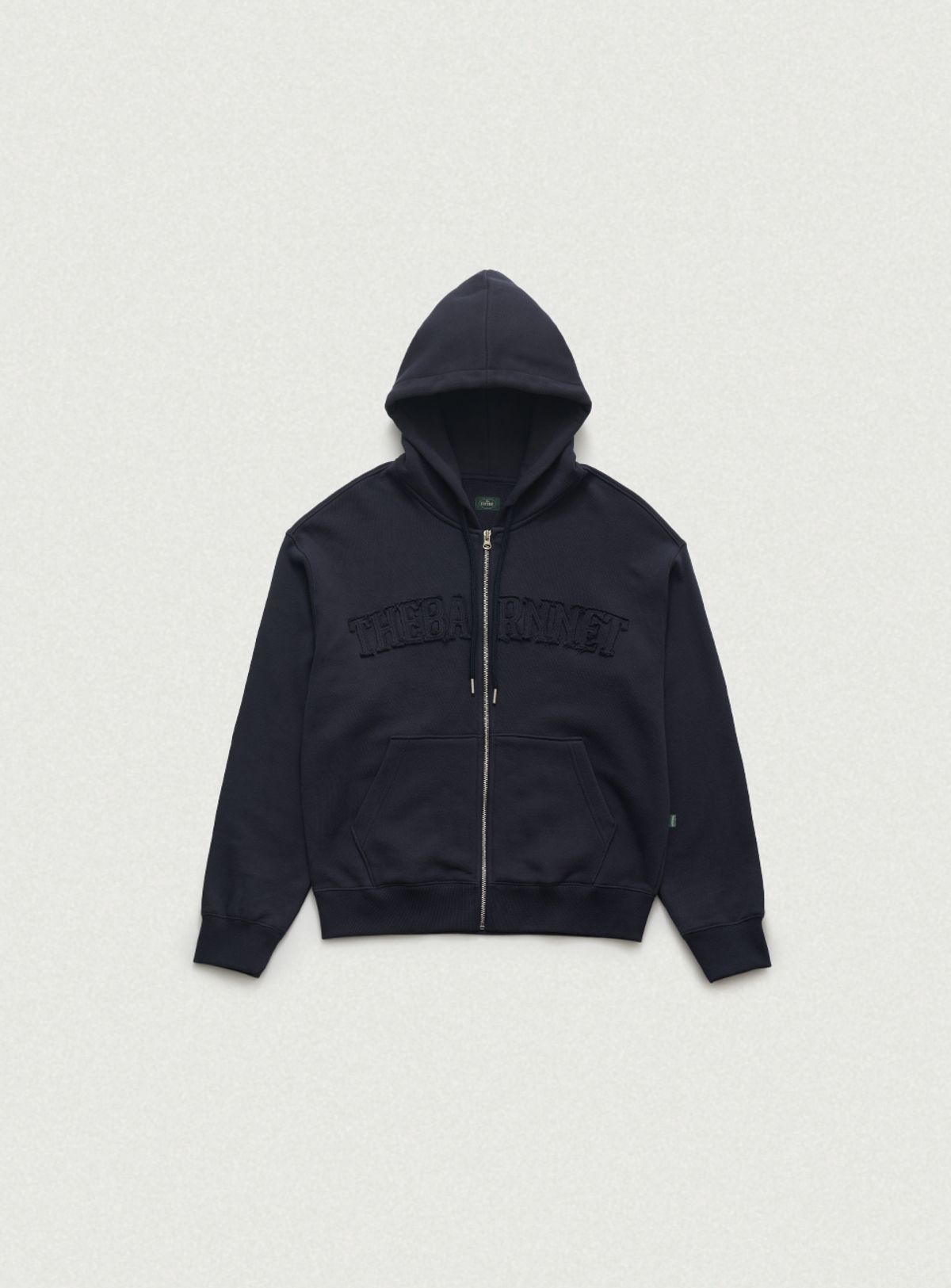 더바넷(THEBARNNET) Forde Sweat Zip-Up Hoodie Jacket_Navy