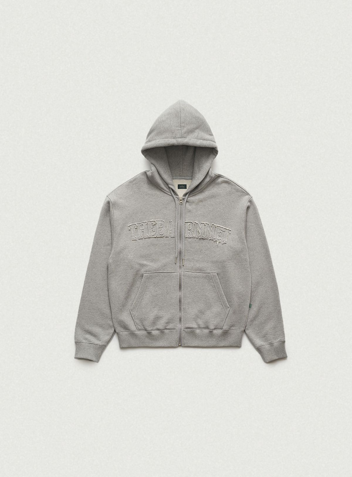 더바넷(THEBARNNET) Forde Sweat Zip-Up Hoodie Jacket_Grey