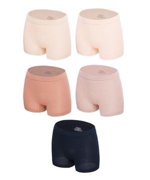 [5PACK] Y존 프리 모달 심리스 네모팬티