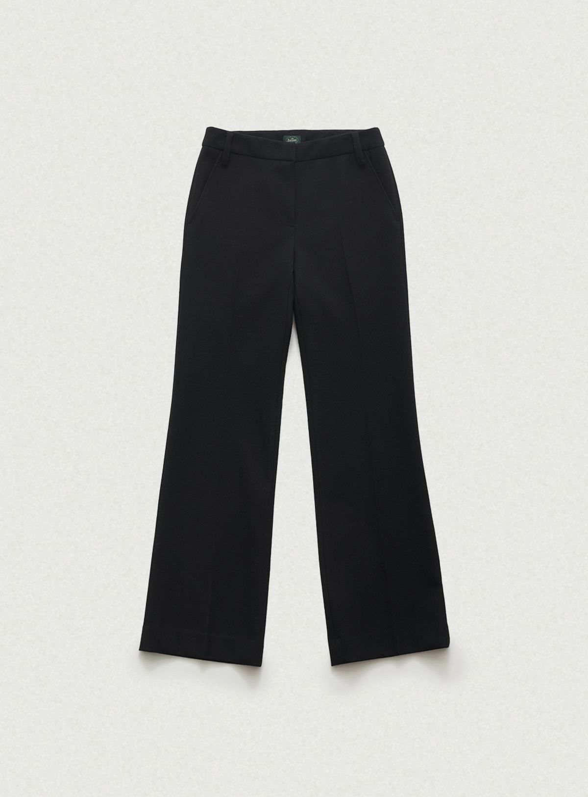 더바넷(THEBARNNET) Mould Low Rise Slacks_Black