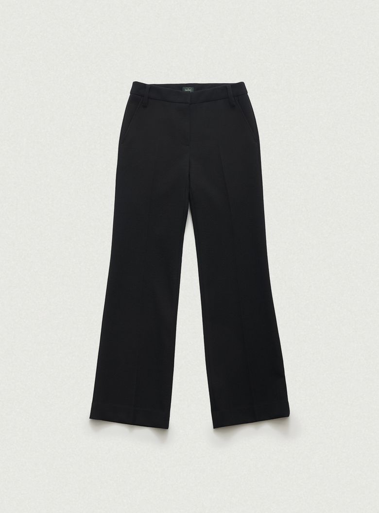 Mould Low Rise Slacks_Black