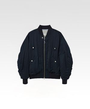 헤리티지 워시드 MA-1 봄버 네이비