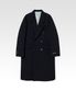 블레스 노치드 더블 코트 네이비
