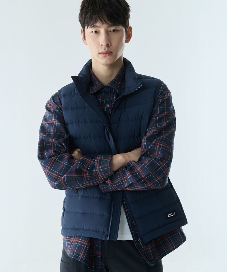 남성 리버시블 롱슬리브 셔츠 AAW25MSHI002EMPCH
