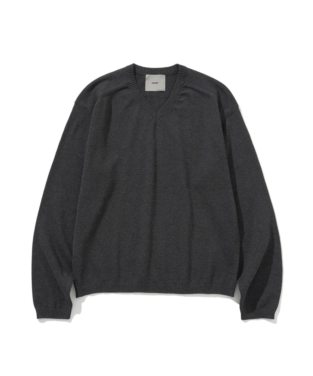 시도(SIIIIDO) EVERYWHERE FRONT CT LINE V NECK KNIT #1